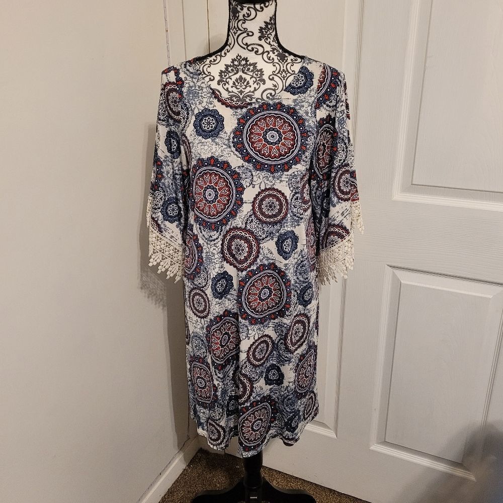 ‎Est 1946 mandala design dress